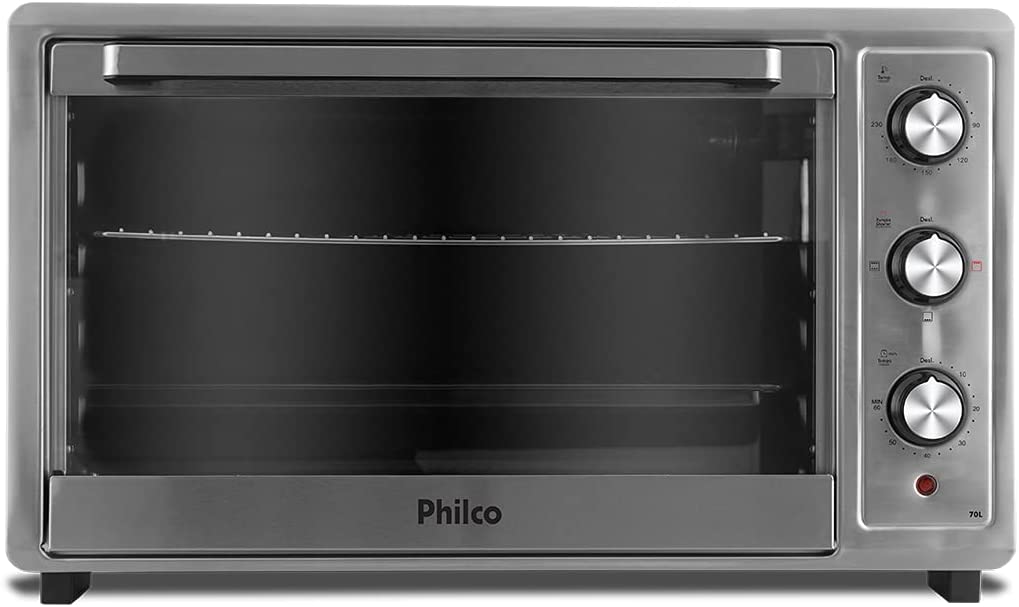 Forno Elétrico PHILCO PFE70I 70L Inox 220v