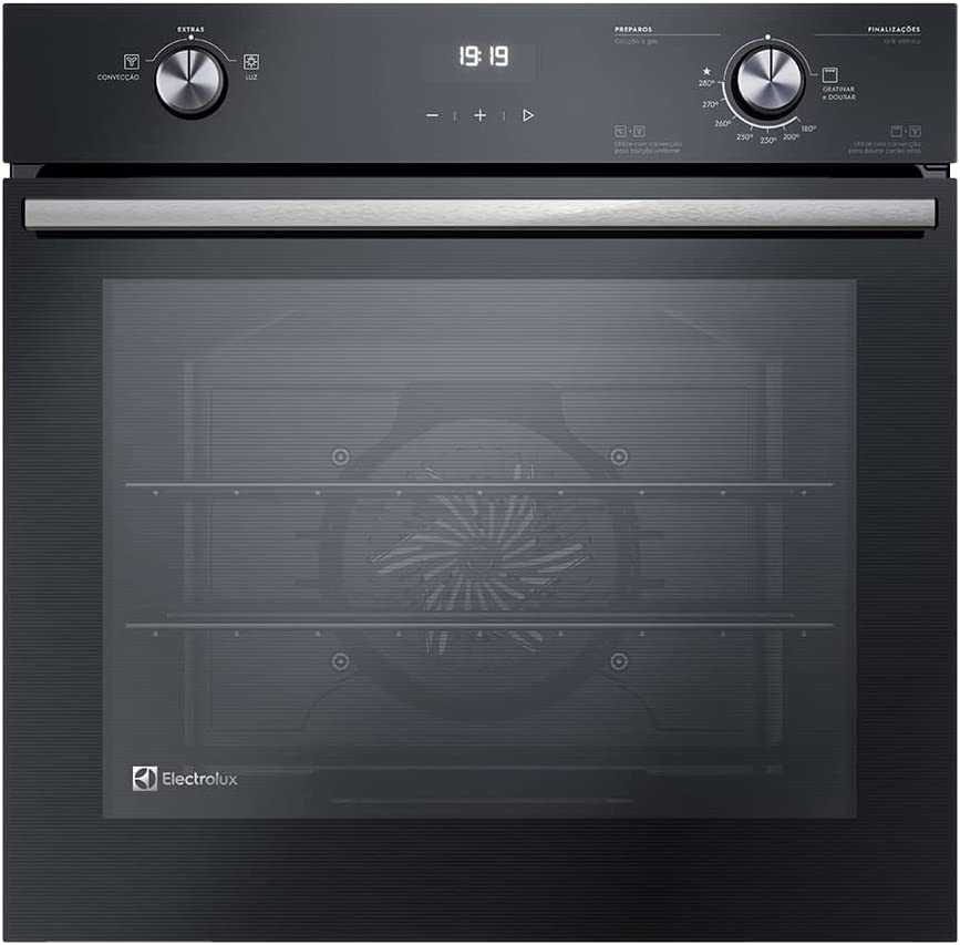 Electrolux FORNO DE EMBUTIR A GÁS 80L EFFICIENT COM PERFECTCOOK360 (OE8GH)