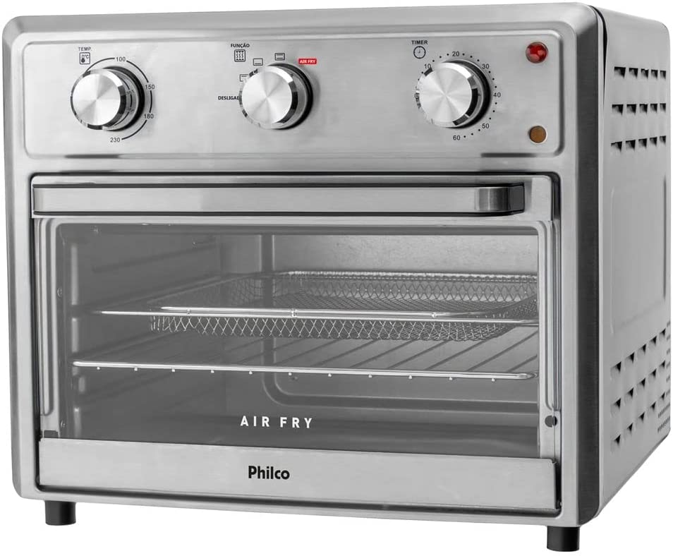 Forno Elétrico Philco PFE25I Air Fry 2 em 1 Esmaltado 25L 127V