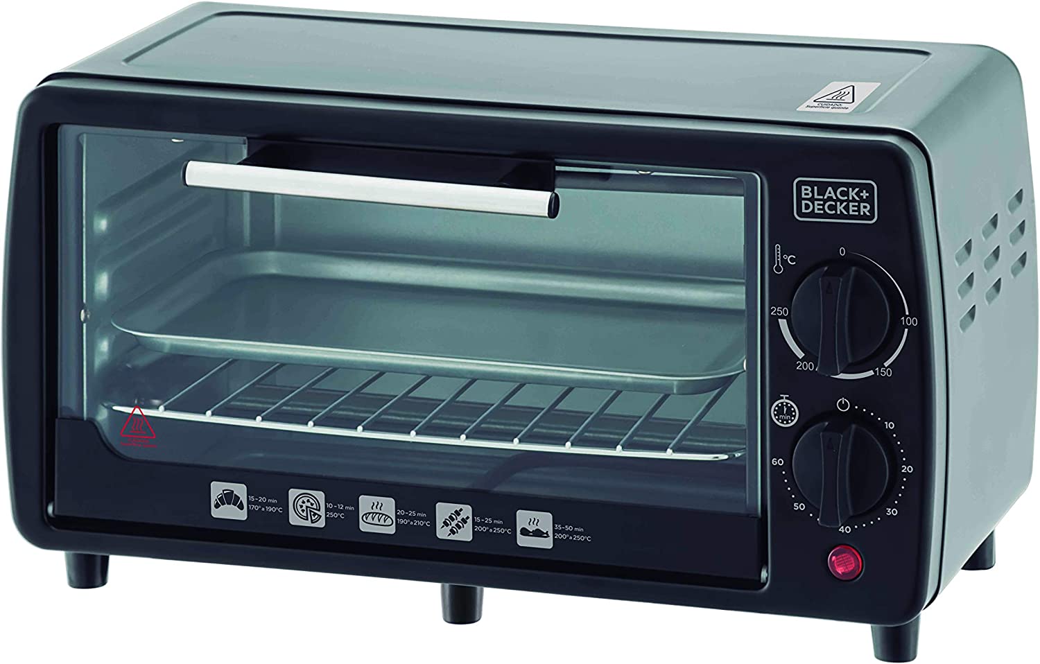 Forno Elétrico BLACK+DECKER BAKE CHEF MINI – 9 Litros