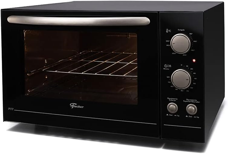 Forno Elétrico Fischer Fit Bancada 44L Preto